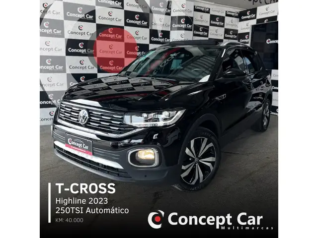 Carro Volkswagen T-Cross 2023 1.4 TSI Highline (Aut) (Flex)