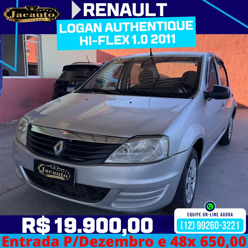Renault Logan Authentique 1.0 16V (flex)