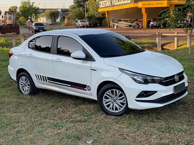 Carro Fiat Cronos 2019 1.3 Drive Firefly (Flex)
