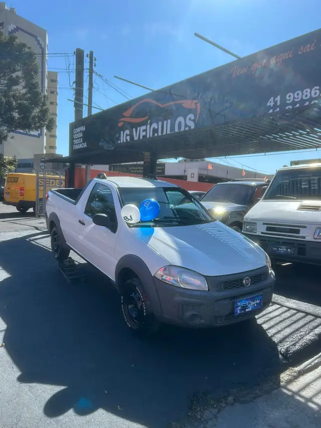 Carro Fiat Strada 2018 Hard Working 1.4 (Flex) (Cabine Simples)