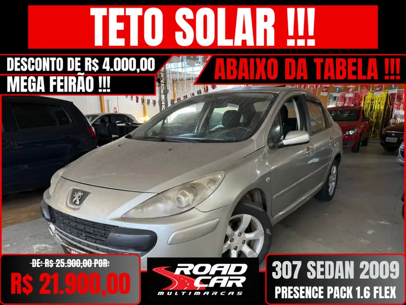 Peugeot 307 Sedan Presence Pack 1.6 16V (flex)