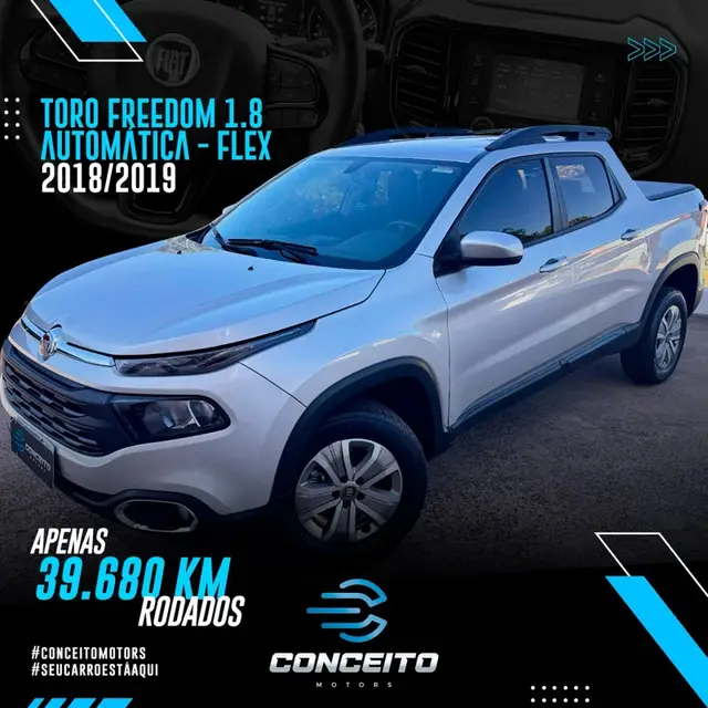 Carro Fiat Toro 2019 Freedom 1.8 AT6 4x2 (Flex)