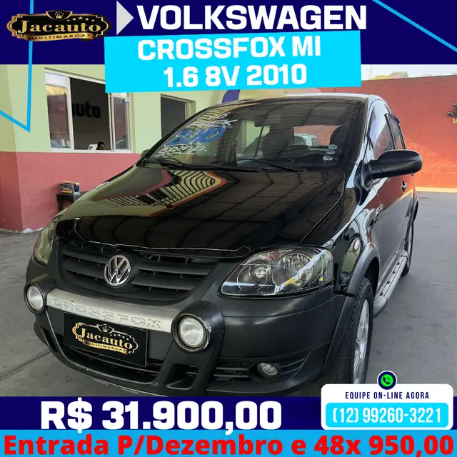 Carro Volkswagen CrossFox 2010 1.6 (Flex)
