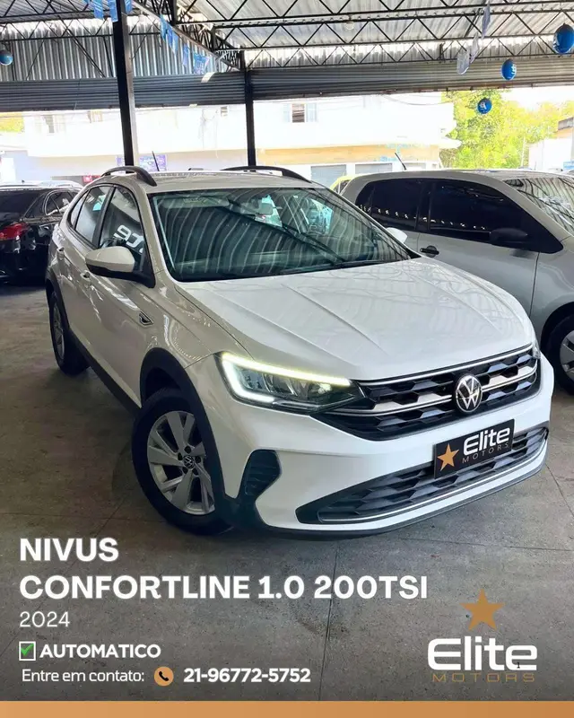 Carro Volkswagen Nivus 2024 Comfortline 200 TSI