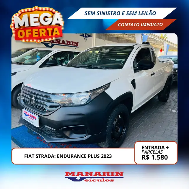 Carro Fiat Strada 2023 Endurance 1.4 Cabine Plus (Flex)