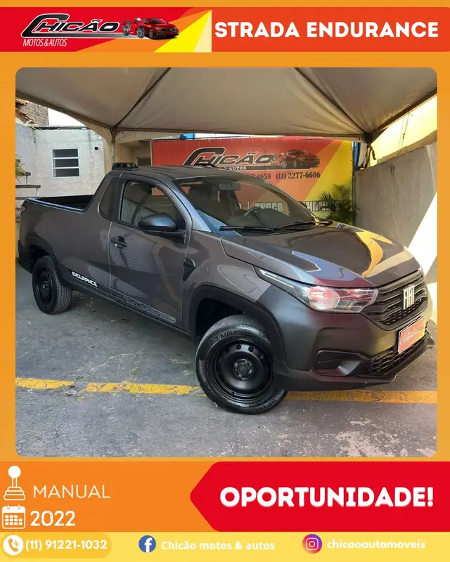 Carro Fiat Strada 2022 Endurance 1.4 CS