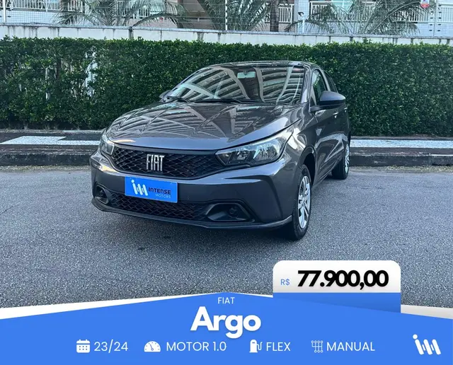 Carro Fiat Argo 2024 1.0
