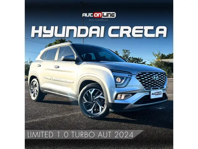 Carro Hyundai Creta 2024 Limited 1.0 Turbo (Aut) (Flex)