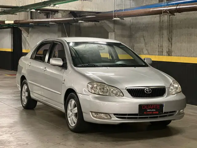 Carro Toyota Corolla 2005 Sedan SEG 1.8 16V (nova série) (aut)