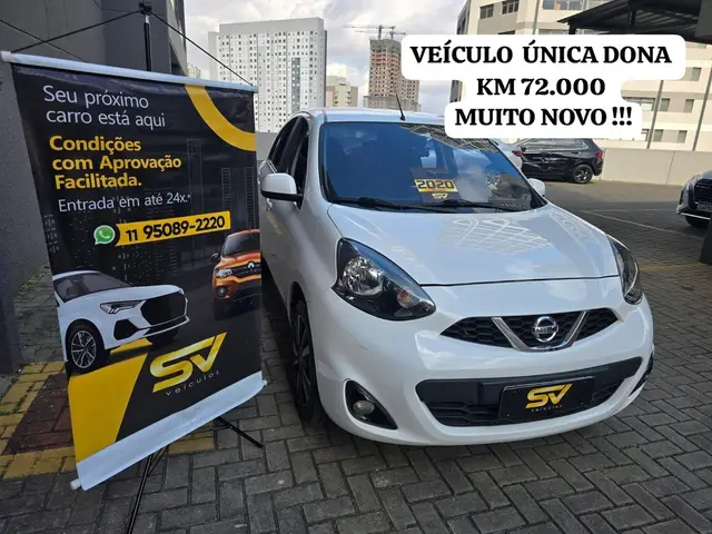 Carro Nissan March 2020 1.6 16V SL CVT (Flex)
