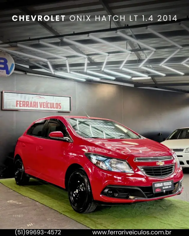 Carro Chevrolet Onix 2014 1.4 LT SPE/4