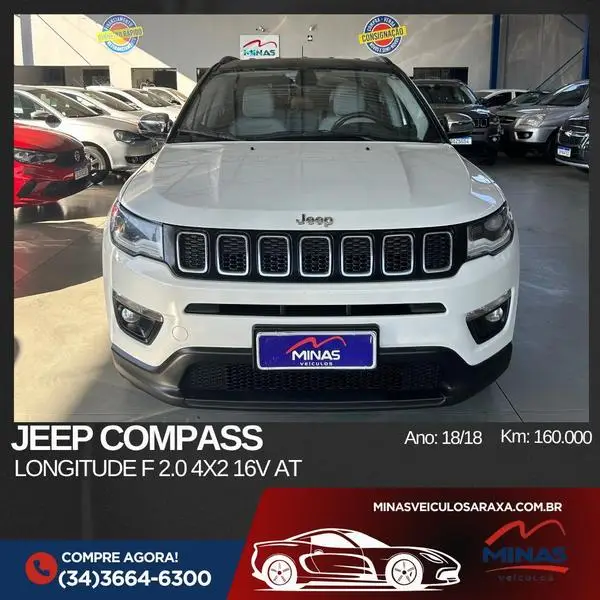Carro Jeep Compass 2018 2.0 4x4 Dies. 16V Aut. - D