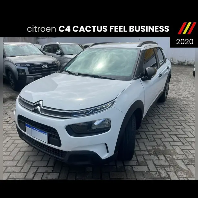 Carro Citroën C4 Cactus 2020 1.6 Feel Business (Aut) (Flex) (PCD)