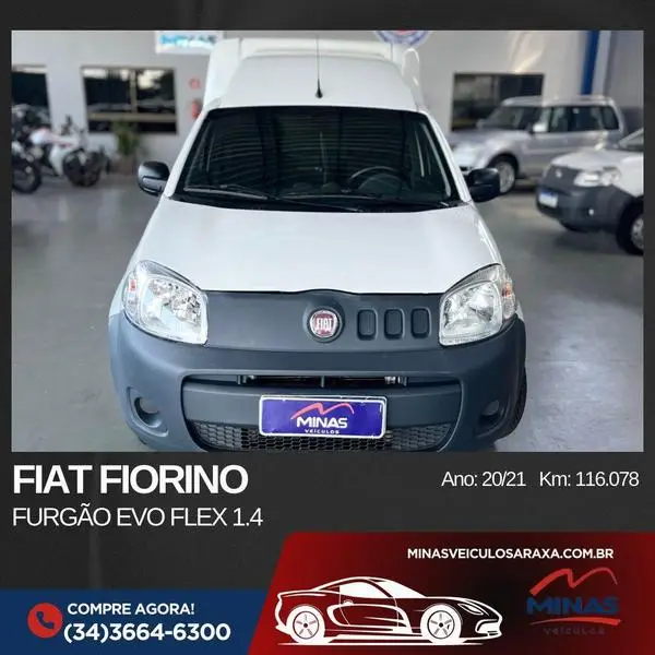 Carro Fiat Fiorino 2021 Endurance 1.4