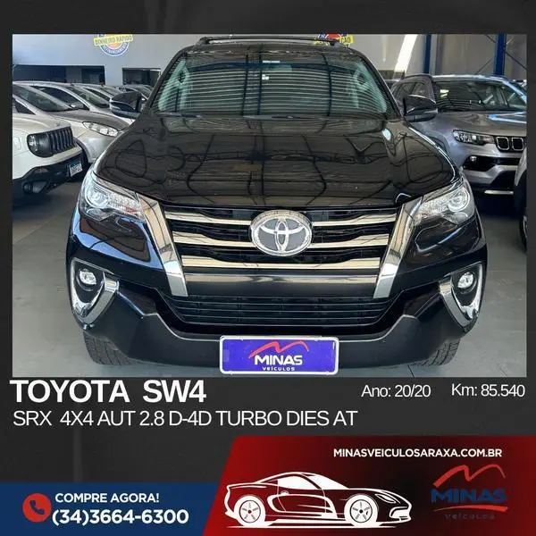 Carro Toyota Hilux Cabine Dupla 2020 Hilux 2.7 SR CD 4x2 (Flex)