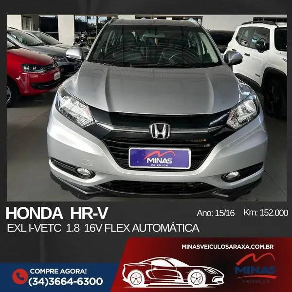 Carro Honda HR-V 2016 EX CVT 1.8 I-VTEC FlexOne