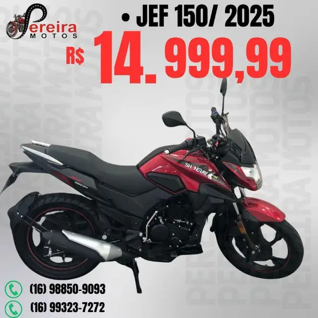 Moto Shineray JEF 150 2025 S