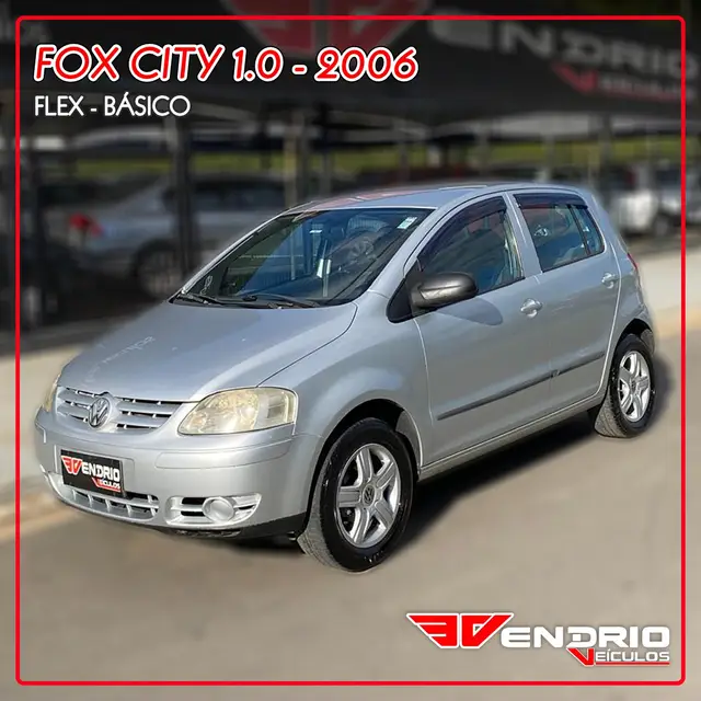 Carro Volkswagen Fox 2006 City 1.0 8V (Flex) 2p
