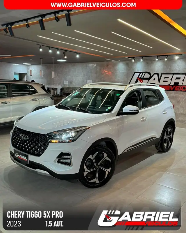 Carro CAOA Chery Tiggo 5X Pro 2023 1.5 Turboflex (Aut)