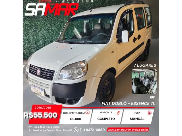Carro Fiat Doblò 2016 Essence 1.8 16V (Flex)