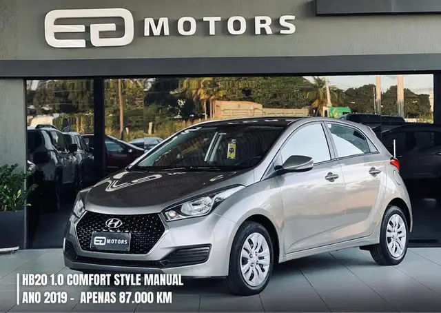 Carro Hyundai HB20 2019 1.0 Comfort Plus (Flex)