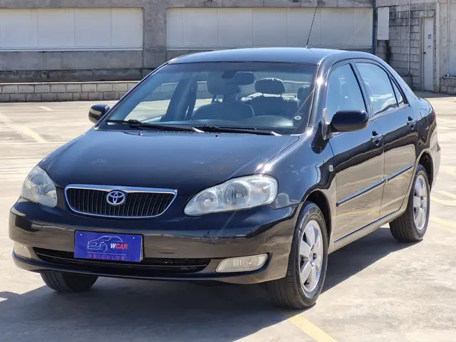Carro Toyota Corolla 2005 Sedan SEG 1.8 16V (nova série) (aut)