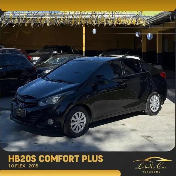 Carro Hyundai HB20S 2015 1.0 Comfort Plus (Flex)