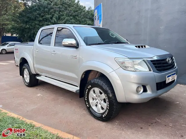 Carro Toyota Hilux Cabine Dupla 2013 Hilux 2.7 SRV CD 4x4 (Flex) (Aut)