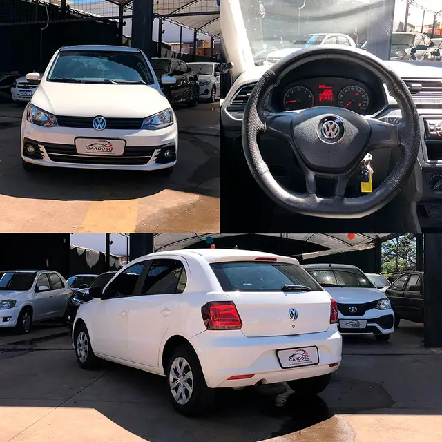 Carro Volkswagen Gol 2017 1.0 MPI Trendline 12V 5p (Flex)