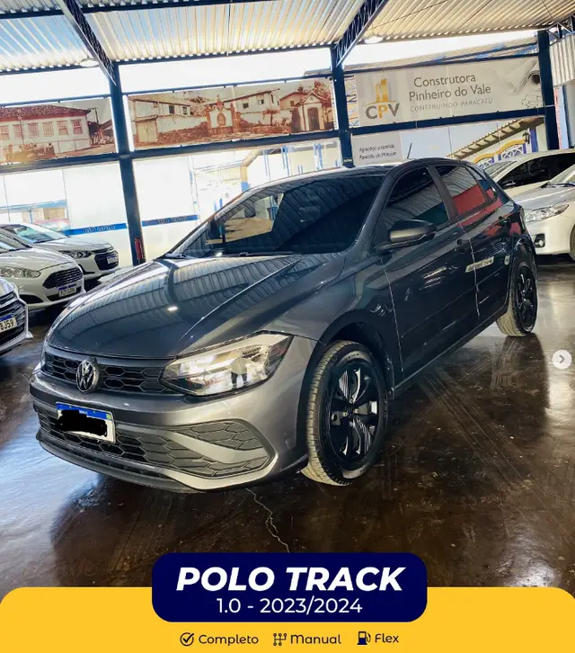 Carro Volkswagen Polo 2024 Track 1.0 Flex 12V 5p
