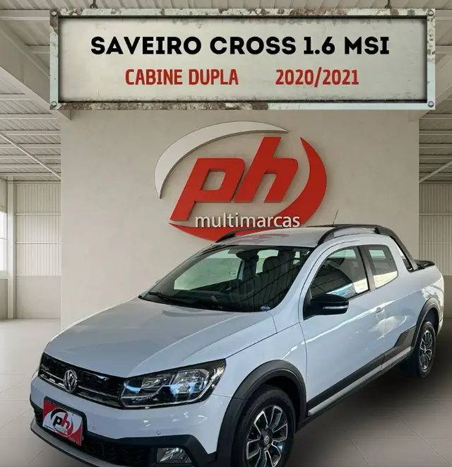 Carro Volkswagen Saveiro 2021 Cross 1.6 16v MSI CD (Flex)