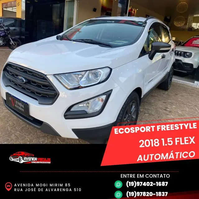 Carro Ford EcoSport 2018 Freestyle 1.5 (Aut) (Flex)
