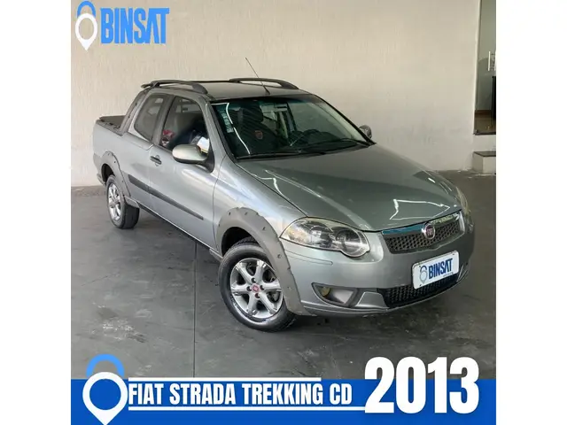 Carro Fiat Strada 2013 Trekking 1.6 16V (Flex) (Cabine Dupla)
