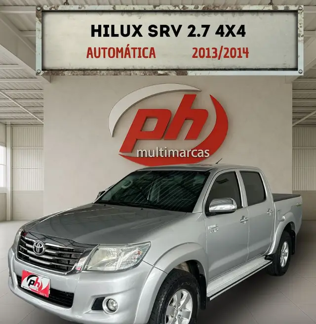 Carro Toyota Hilux Cabine Dupla 2014 Hilux 2.7 SRV CD 4x4 (Flex) (Aut)