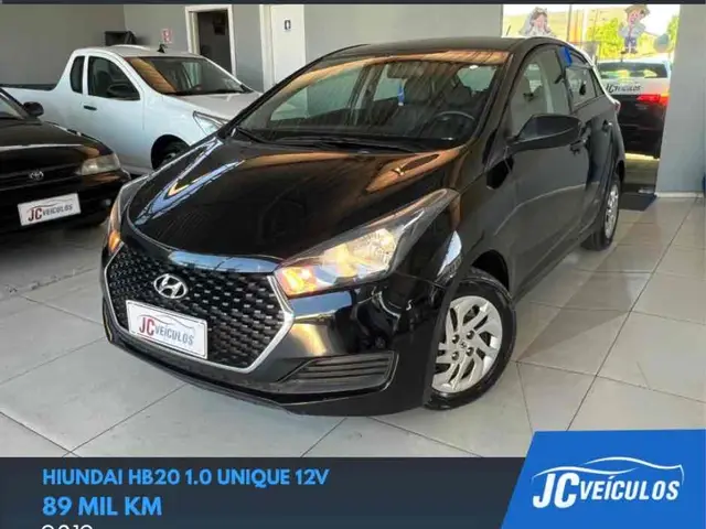 Carro Hyundai HB20 2019 1.0 Unique (Flex)