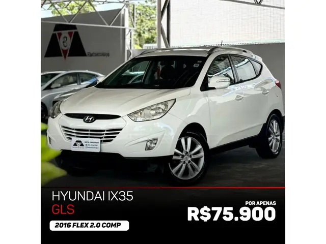 Carro Hyundai ix35 2016 2.0L 16v GLS Intermediário (Flex) (Aut)
