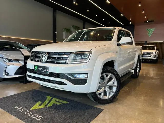 Carro Volkswagen Amarok 2017 2.0 CD 4x4 TDi Highline (Aut)