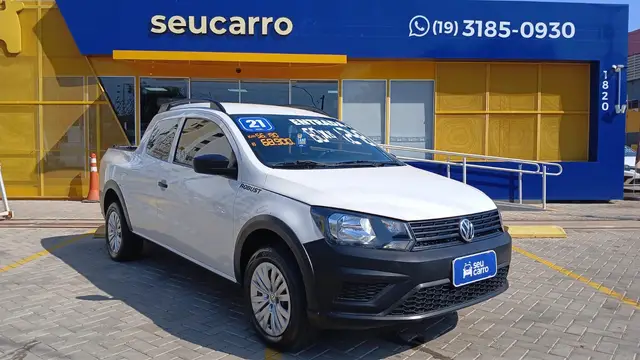 Carro Volkswagen Saveiro 2021 Robust 1.6 MSI CS (Flex)