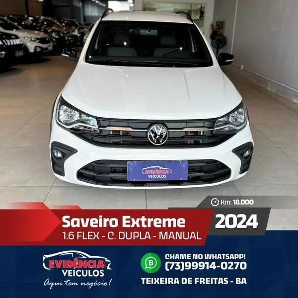Carro Volkswagen Saveiro 2024 Extreme 16V CD