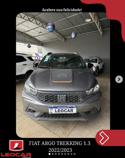Carro Fiat Argo 2023 Trekking 1.3 (Flex)