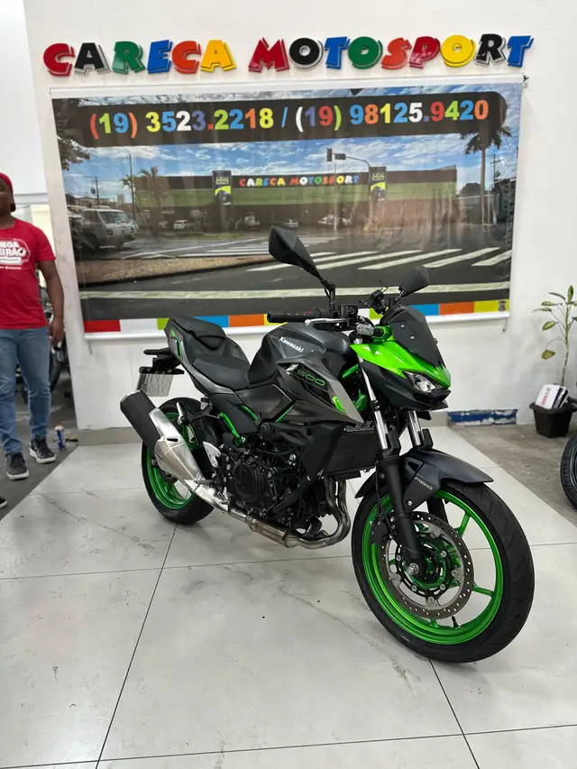 Moto Kawasaki Z 2025 500 SE