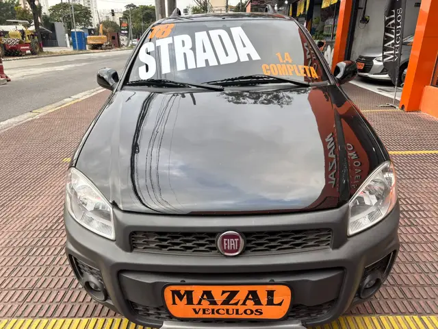 Carro Fiat Strada 2018 Hard Working 1.4 (Flex) (Cabine Simples)