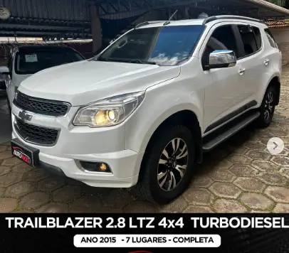 Carro Chevrolet Trailblazer 2015 2.8 TD LTZ 4WD (Aut)
