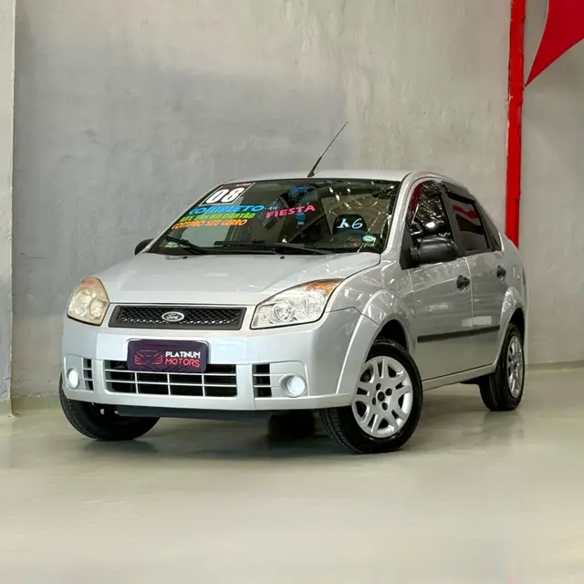 Carro Ford Fiesta Sedan 2008 1.6 (Flex)