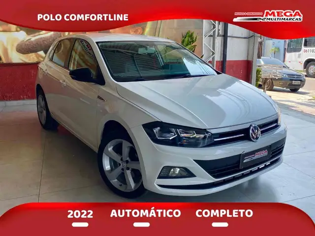 Carro Volkswagen Polo 2022 1.0 200 TSI Comfortline (Aut) (Flex)