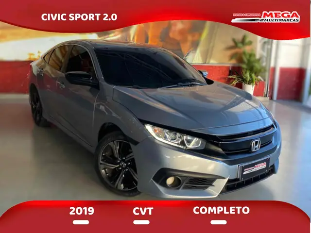 Carro Honda Civic 2019 Sport 2.0 i-VTEC CVT