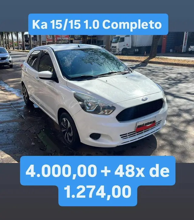 Carro Ford Ka 2015 SE 1.0 (Flex)