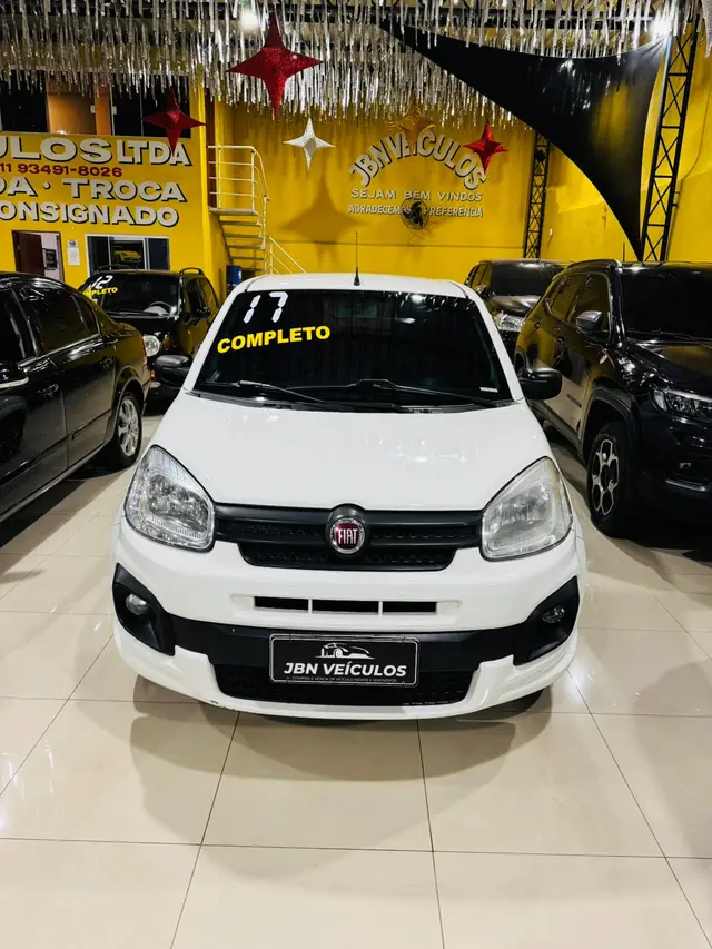 Carro Fiat Uno 2017 Attractive 1.0 (Flex) 4p