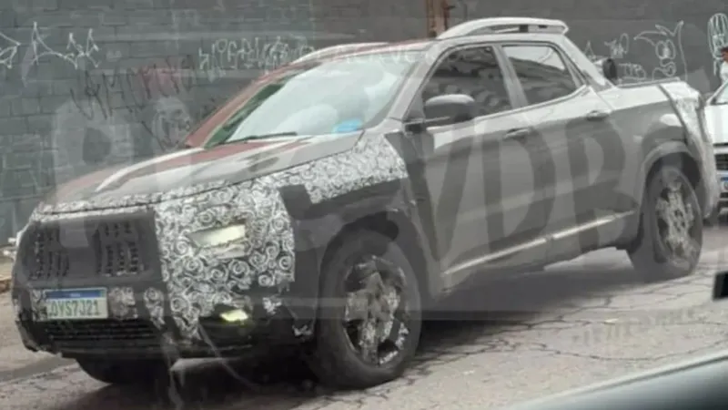 Fiat Toro terá cara de vilão do Batman para combinar com Grande Panda