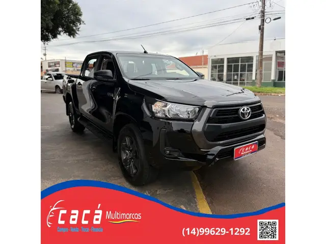 Carro Toyota Hilux Cabine Simples 2024 4x4 2.8 Diesel